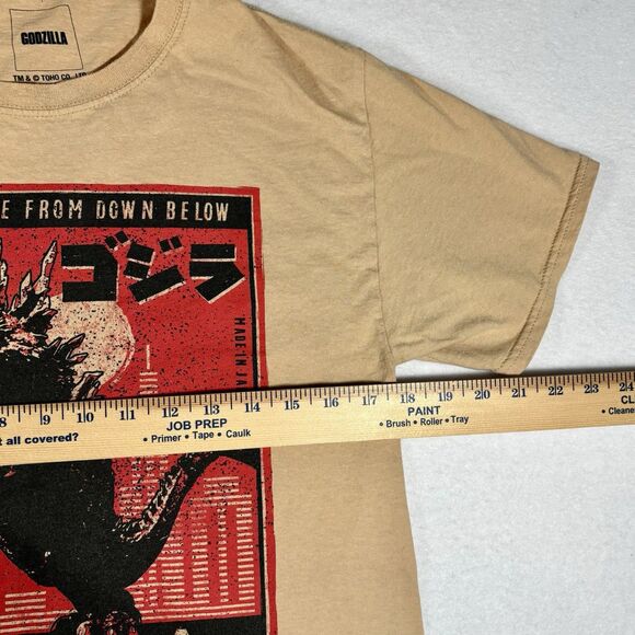 Toho Japanese Godzilla T-Shirt  Retro Kaiju Monster Graphic Tee Mens Small - Picture 4 of 6